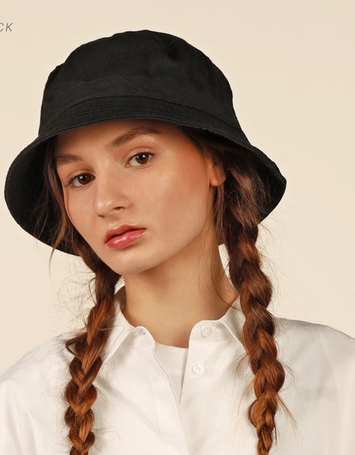 Load image into Gallery viewer, Classic Washed Cotton Bucket Hat
