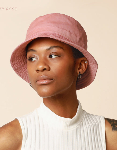 Load image into Gallery viewer, Classic Washed Cotton Bucket Hat
