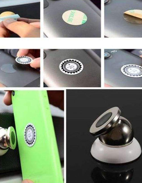 Load image into Gallery viewer, Magnetic Car Cell Phone Holder Mount Dash 360 Rotating For iPhone GPS
