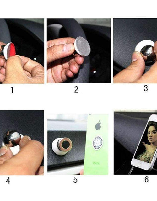 Load image into Gallery viewer, Magnetic Car Cell Phone Holder Mount Dash 360 Rotating For iPhone GPS
