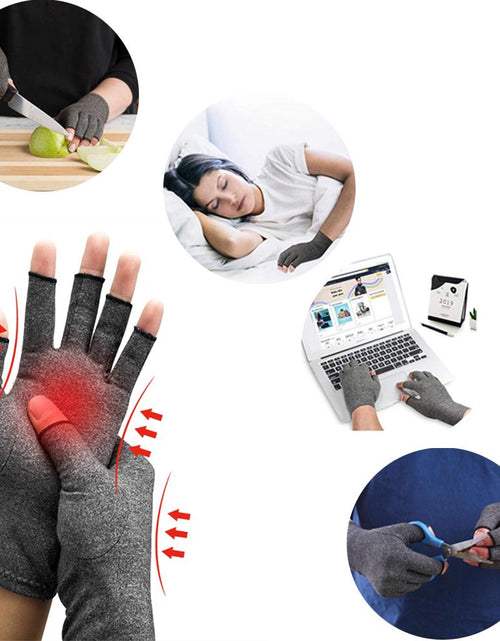 Load image into Gallery viewer, 1 Pair Compression Arthritis Gloves Arthritic Joint Pain Relief Gloves
