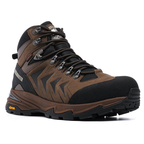 Load image into Gallery viewer, ROCKROOSTER Williamsburg Brown 6 Inch Waterproof Hiking Boots with
