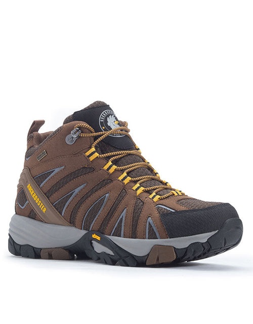 Load image into Gallery viewer, ROCKROOSTER Bedrock Brown 6 Inch Waterproof Hiking Boots with VIBRAM®
