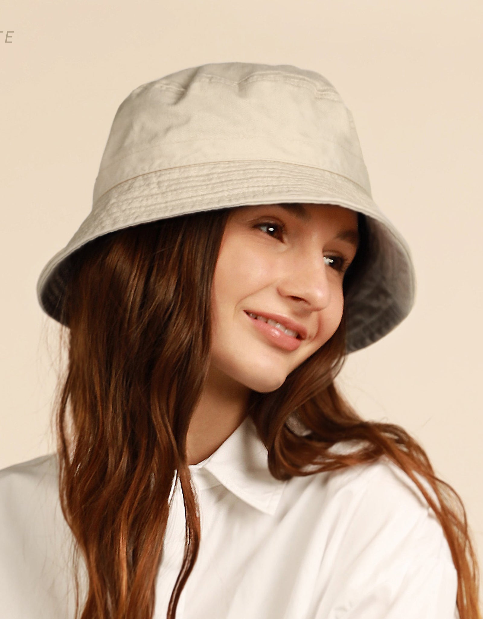 Classic Washed Cotton Bucket Hat