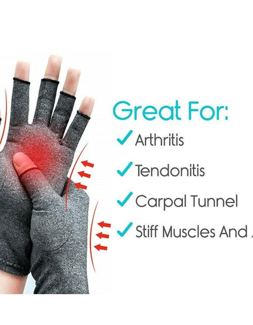 Load image into Gallery viewer, 1 Pair Compression Arthritis Gloves Arthritic Joint Pain Relief Gloves
