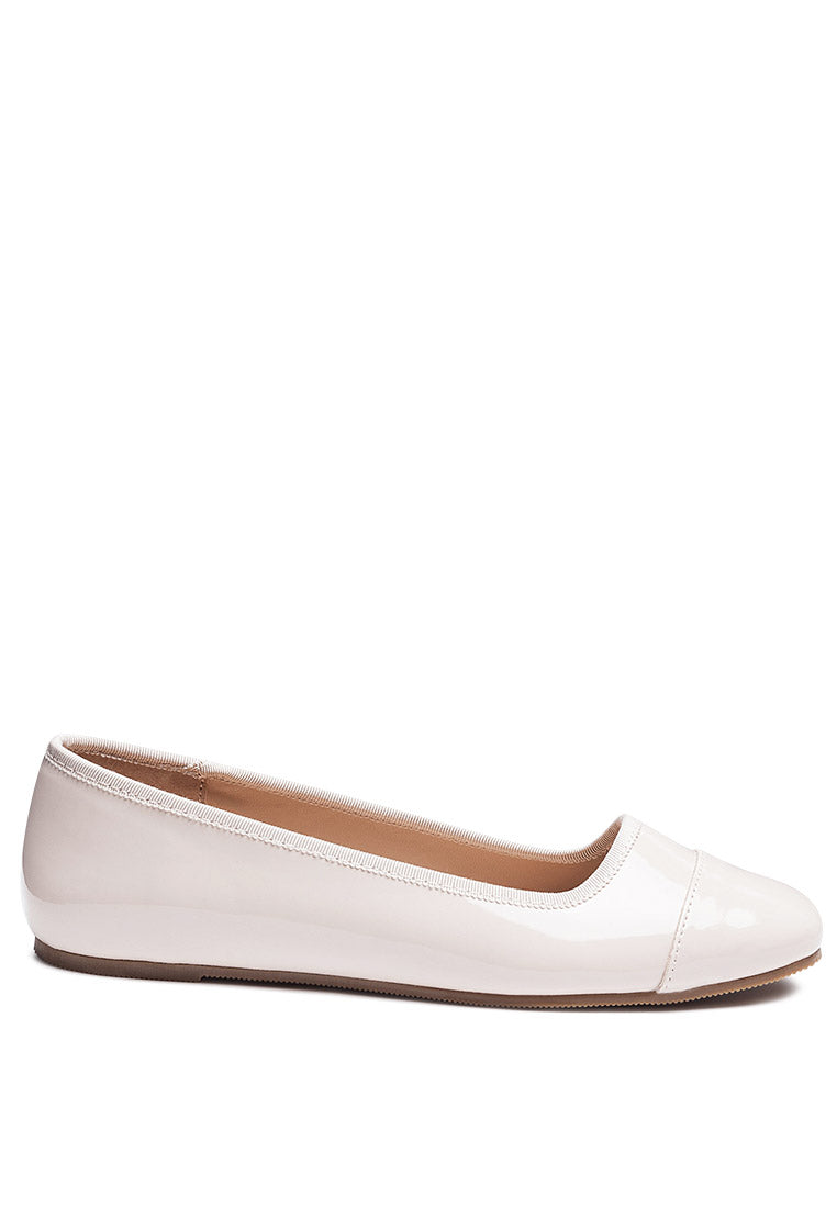 Camella Round Toe Ballerina Flat Shoes