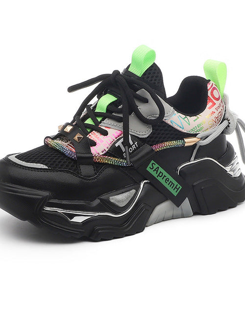 Load image into Gallery viewer, Casual Sports Shoes Women&#39;s All-Match Small White Shoes Summer New Lea
