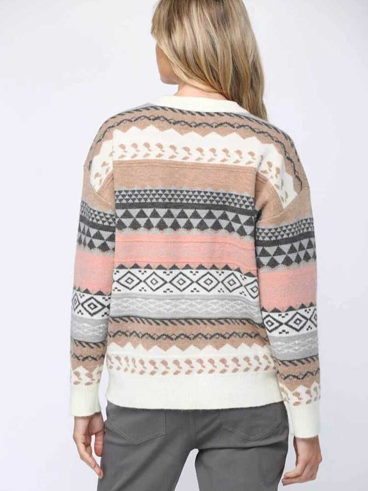 Geometric Knit Sweater