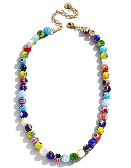 Load image into Gallery viewer, Candice Layered Multi-Color 2 PC Layered Necklace
