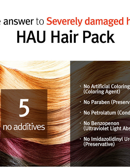 Load image into Gallery viewer, HAU Professional Hair Pack for Dry Damaged Hair and Hair Regrowth 1
