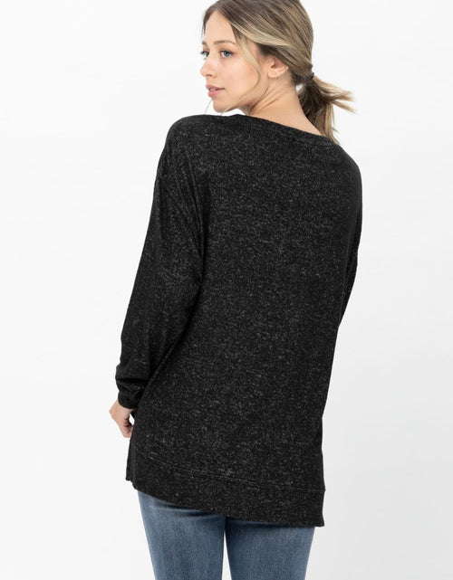 Load image into Gallery viewer, Casual Long Sleeve Round Neck T Shirts Blouses Sweatshirts Tops
