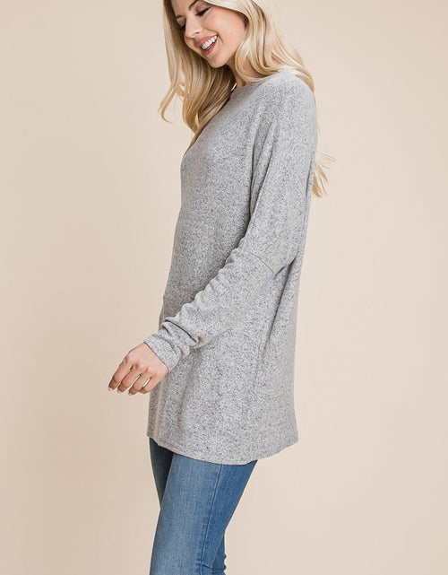 Load image into Gallery viewer, Casual Dolman Pullover Sweater Loose Fit Knit Top
