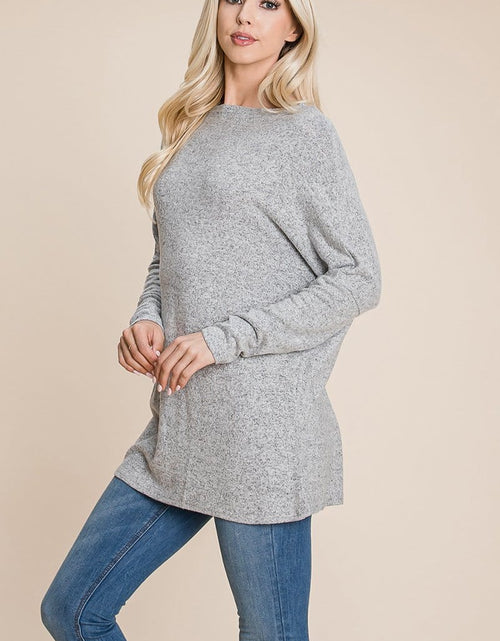 Load image into Gallery viewer, Casual Dolman Pullover Sweater Loose Fit Knit Top
