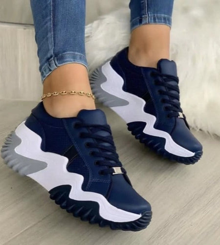 Thick Bottom Canvas Casual Shoes Summer Women's Sneakers
