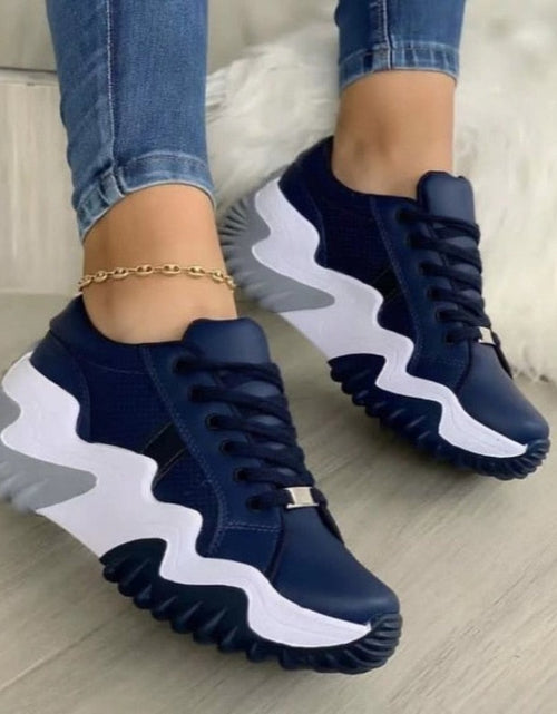 Load image into Gallery viewer, Thick Bottom Canvas Casual Shoes Summer Women's Sneakers
