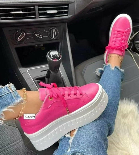 Flat Womens Sneakers Casual Platform Women's Shoes