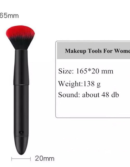 Load image into Gallery viewer, New Vibration Cosmetics Makeup Blending Brush with 10 Vibration
