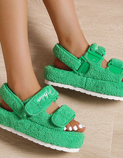 Load image into Gallery viewer, Summer Flats Women Sandals Fashion Female Platform Sandals
