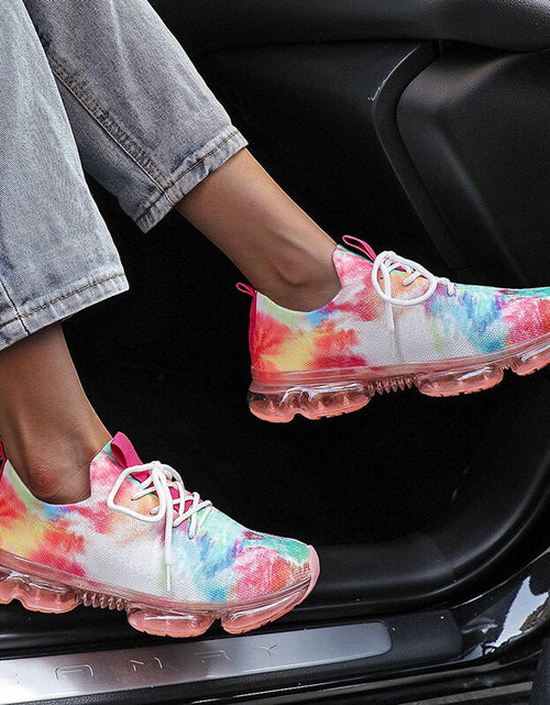 Load image into Gallery viewer, Fashion Mesh Cozy Running Sport Shoes Women Lace Up Sneakers

