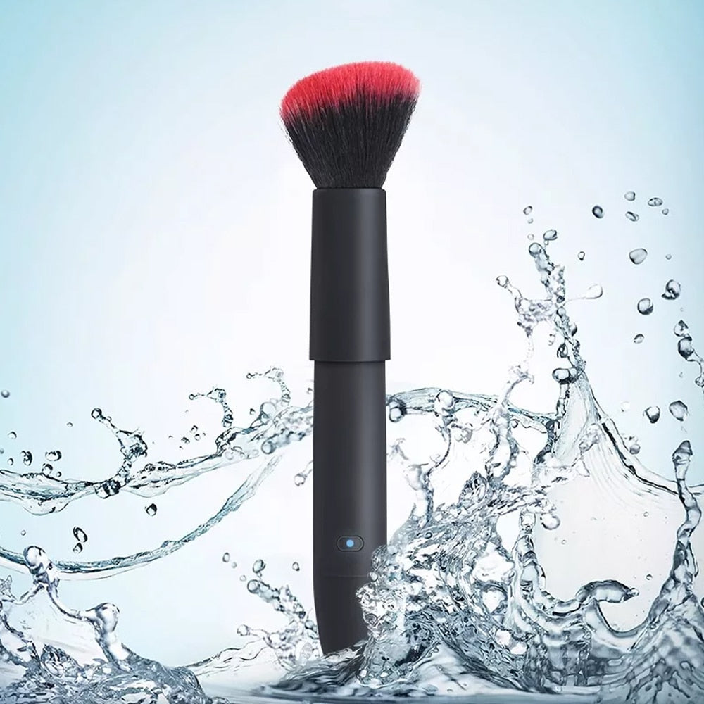 New Vibration Cosmetics Makeup Blending Brush with 10 Vibration