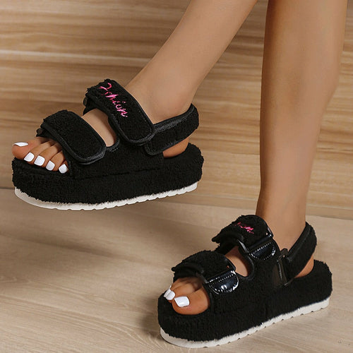Load image into Gallery viewer, Summer Flats Women Sandals Fashion Female Platform Sandals
