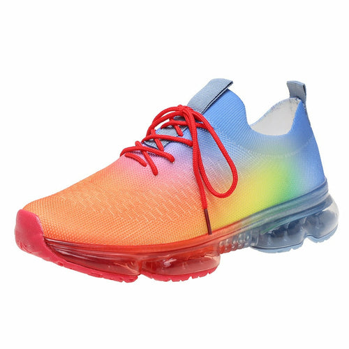 Load image into Gallery viewer, Fashion Mesh Cozy Running Sport Shoes Women Lace Up Sneakers
