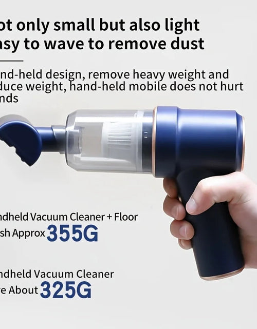 Load image into Gallery viewer, 120W Wireless Handheld Vacuum Cleaner For Car And Home Cordless
