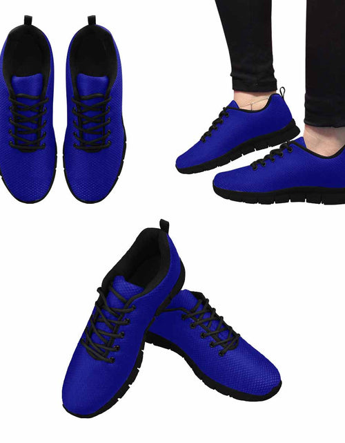 Load image into Gallery viewer, Uniquely You Sneakers for Men, Dark Blue Running Shoes
