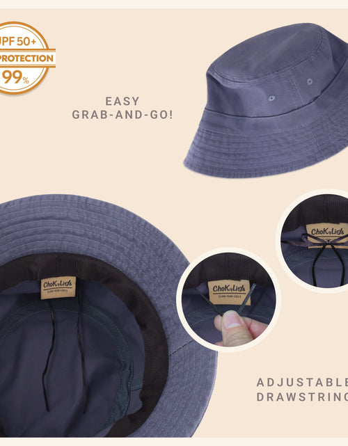 Load image into Gallery viewer, Classic Washed Cotton Bucket Hat
