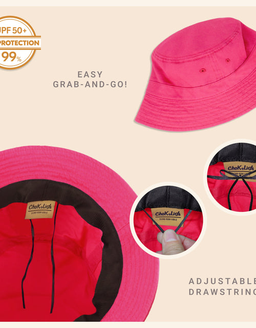 Load image into Gallery viewer, Classic Washed Cotton Bucket Hat
