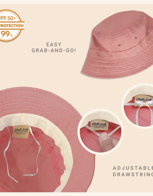 Load image into Gallery viewer, Classic Washed Cotton Bucket Hat
