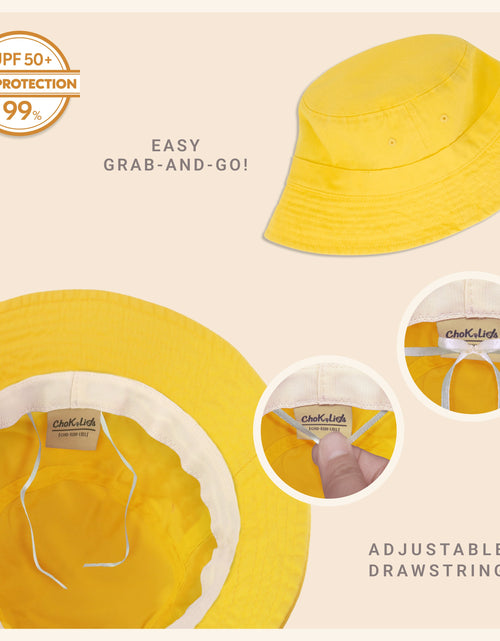 Load image into Gallery viewer, Classic Washed Cotton Bucket Hat
