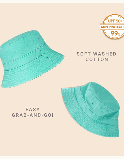 Load image into Gallery viewer, Classic Washed Cotton Bucket Hat
