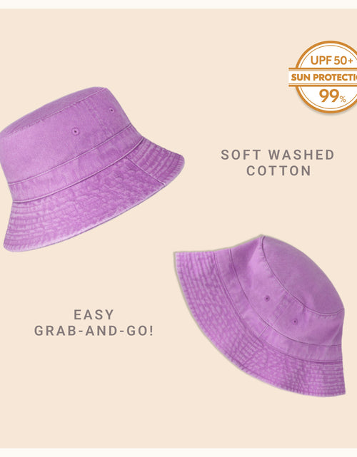 Load image into Gallery viewer, Classic Washed Cotton Bucket Hat
