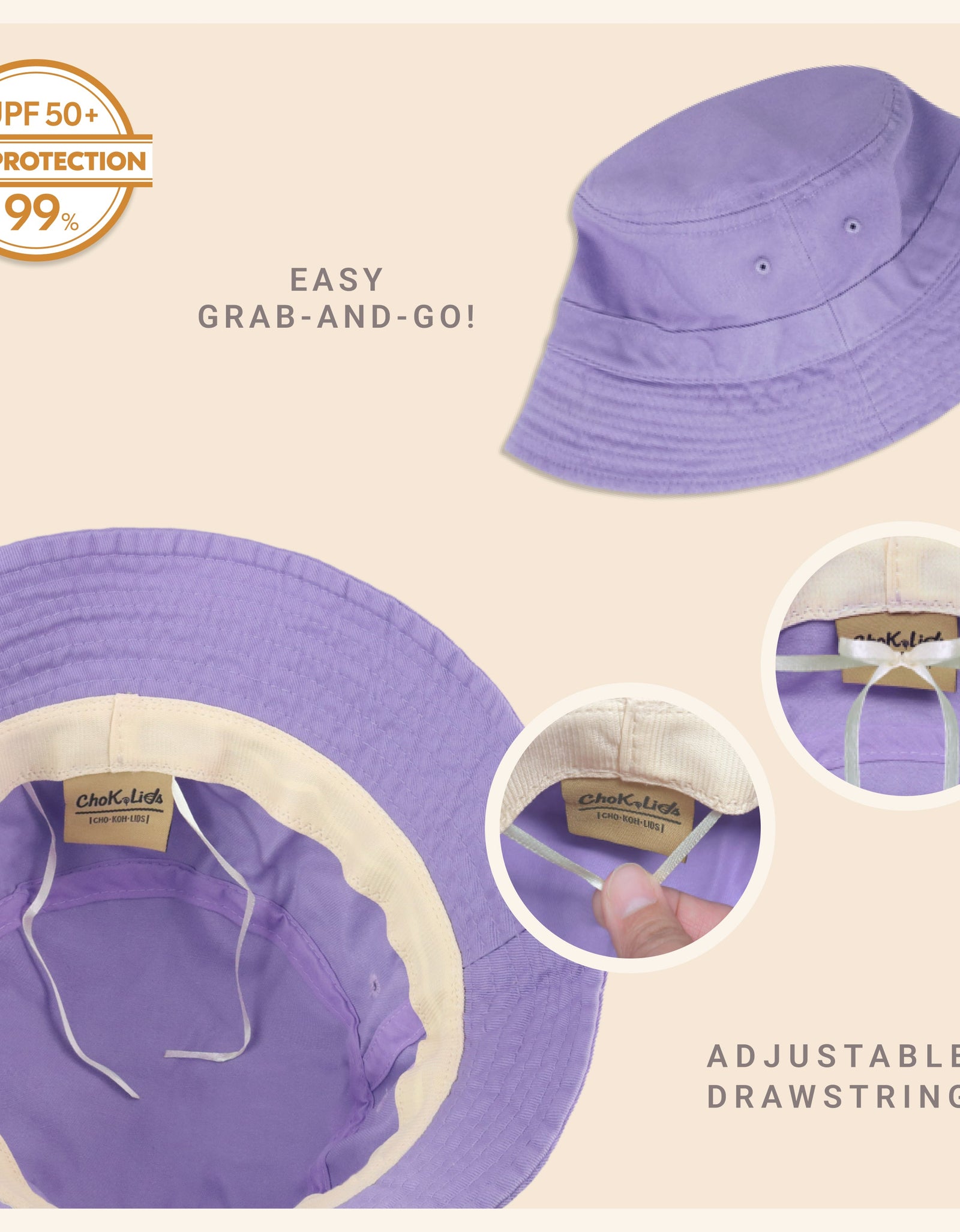 Classic Washed Cotton Bucket Hat