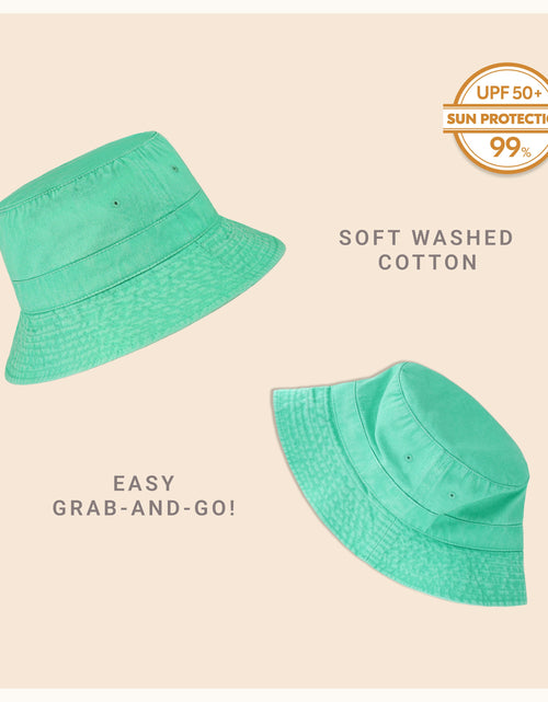 Load image into Gallery viewer, Classic Washed Cotton Bucket Hat
