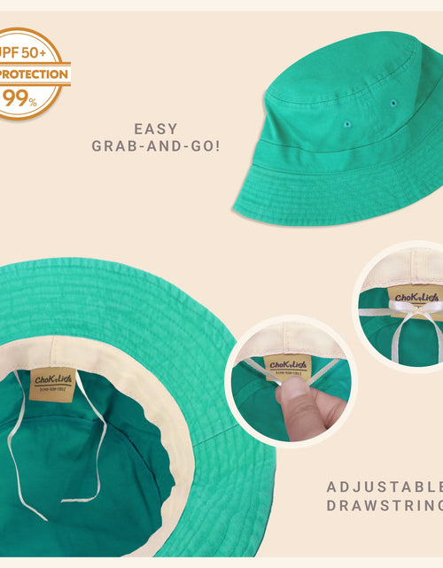 Load image into Gallery viewer, Classic Washed Cotton Bucket Hat
