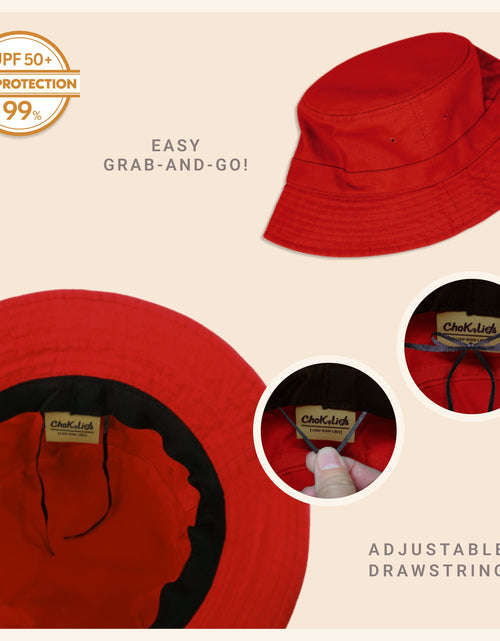 Load image into Gallery viewer, Classic Washed Cotton Bucket Hat
