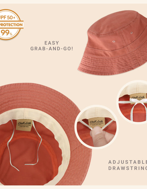 Load image into Gallery viewer, Classic Washed Cotton Bucket Hat
