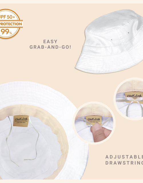 Load image into Gallery viewer, Classic Washed Cotton Bucket Hat
