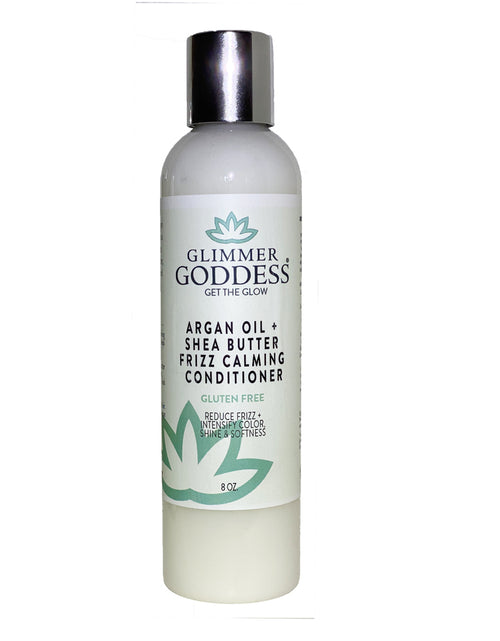 Load image into Gallery viewer, Argan Oil + Shea Butter Frizz Calming Hair &amp; Scalp Conditioner
