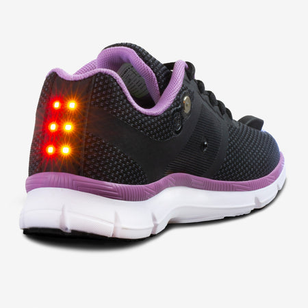 Women's Night Runner Shoes With Built-in Safety Lights