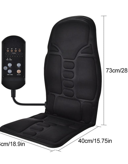 Load image into Gallery viewer, Portable Vibrating Heat Therapy Massage Cushion Mattress
